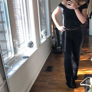 🪩 🕺 Vintage boutique one piece w/ belt